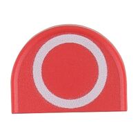 Sprecher and Schuh D7 Colour Cap for Bottom Extended Multi Function Pushbutton 22.5mm Red O