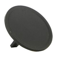 Sprecher and Schuh D7 Colour Cap for Flush and Guarded Non illuminated Pushbutton 22.5mm Black Blank