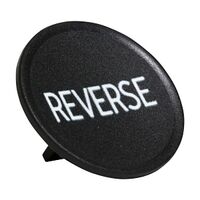 Sprecher and Schuh D7 Colour Cap for Flush Non Illuminated Pushbutton 22.5mm Black Reverse