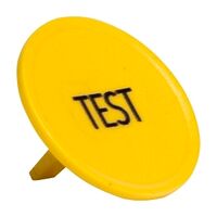 Sprecher and Schuh D7 Colour Cap for Flush Non Illuminated Pushbutton 22.5mm Yellow Test