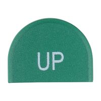 Sprecher and Schuh D7 Colour Cap for Flush Top Multi Function Pushbutton 22.5mm Green Up