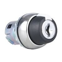 Sprecher and Schuh D7 Key Selector Switch 22.5 mm 2 Position Metal Spring Rtn Left Code 3825