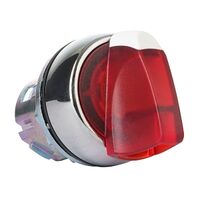 Sprecher and Schuh D7 Selector Switch 22.5mm Head Only Metal STD KNB 3 POS Illuminated Red SR Right