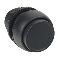 Sprecher and Schuh D7 Pushbutton 22.5 mm Head Only Plastic Momentary Extended Black Cap Non Ill
