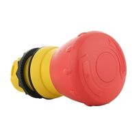 Sprecher and Schuh D7 E Stop 22.5mm Head Only Plastic 2 POS 40mm Operator MOM Twist to Release Red