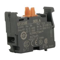 Sprecher and Schuh D7 Contact Block 1 NO  for 22.5 mm Pushbutton Operators Early Make