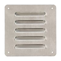 nVent HOFFMAN ASR/ADR/SRE Ventilation Louvre 160 x 160mm 316 Stainless Steel