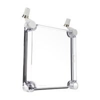 Fibox EK Cover PC suits 190 x 190mm Base 30mm High with Hinges Clear