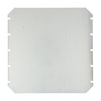 Fibox CAB Mounting Plate Steel W270 x H270mm suits 300 x 300mm