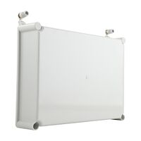 Fibox EK Cover suits 560 x 380mm Base 30mm High with Hinges Grey