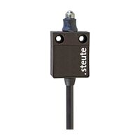 Steute Limit Switch 40mm Plastic Ball Plunger with Collar 1 NO 1 NC Contacts Slow 2m Cable