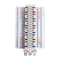 NHP POWERMAX GB Isolation Busbar Chassis DIN-T 250A 36 Way 3Pole Bottom Feed