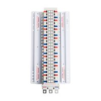 NHP POWERMAX GB Isolation Busbar Chassis DIN-T 250A 48 Way 3Pole Bottom Feed