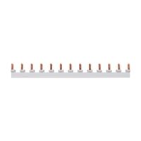 NHP MOD6 Miniature Circuit Breaker Busbar Comb 13 1PN Pin Type 80A End Feed 100A Centre Feed Grey