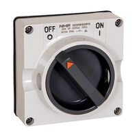 NHP ISO Surface Switch, 4 Pole 20A 500V AC, w/o Base, Grey