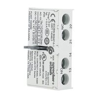 S+S KT5 Auxiliary Contact with 2NO  Contacts Front Mount