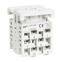 Sprecher and Schuh L2 Cam Switch Switch Body 3 Pole Changeover with Off 20A Panel Mount