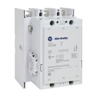 Allen-Bradley 100E Contactor 355kW 3P 100-250V AC/DC EI Coil 1NO 1NC Auxiliary