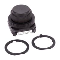 Allen-Bradley 800H Pushbutton 30.5mm Booted Head Momentary Non Illuminated Black