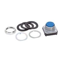 Allen-Bradley 800T Pushbutton 30.5mm Flush Head Momentary Non Illuminated No Contacts Blue