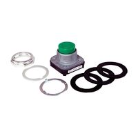 Allen-Bradley 800T Pushbutton 30.5mm Extended Head Non Illuminated No Contacts Green