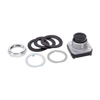 Allen-Bradley 800T Pushbutton 30.5mm Extended Head Non Illuminated No Contacts Black