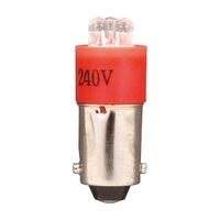 Sprecher and Schuh D7 Lamp BA9S LED 6V AC DC Green
