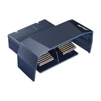 Steute Foot Switch 1 Pedal Metal with Guard 2 x 2NO Contact 2NC Contact Slow Action IP65