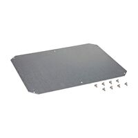 Fibox ARCA Mounting Plate Galvanised Steel suits ARCA H500 x W400mm