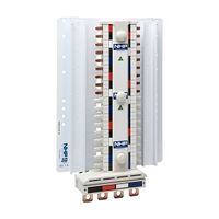 NHP POWERMAX DIN-T NC Busbar Chassis 250A 48 Way 4Pole Bottom Feed RNWNBN