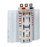 NHP POWERMAX DIN-T NCH Busbar Chassis 400A 24 Way 27mm 3Pole Top Feed