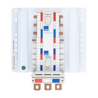 NHP POWERMAX DIN-T NCH Busbar Chassis 400A Hybrid 6 Way 27mm 12 Way 18mm 3Pole Bottom Feed