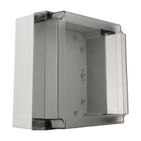 Fibox MNX Terminal Box PC IP66 and IP67 High Box H180 x W180 x 100mm Clear