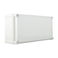 Fibox SOLID Terminal Box PC IP66 and IP67 H190 x W380 x D130mm Grey