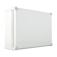 Fibox SOLID Terminal Box PC IP66 and IP67 H280 x W380 x D130mm Grey