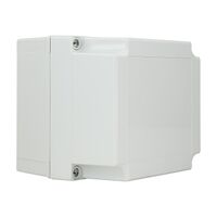 Fibox MNX Terminal Box PC IP66 and IP67 Low Box H100 x W100 x 50mm Grey