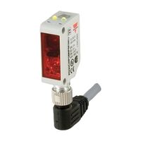 Carlo Gavazzi Photoelectric Sensor Through Beam Emitter and Receiver NPN NO NC M8 Range-15m 5m