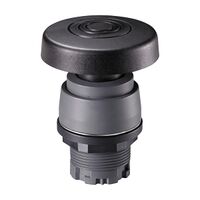 Steute Wireless Command Device Pushbutton Mushroom Head Black