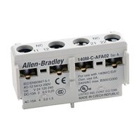 Allen-Bradley 140M Auxiliary Contact with 1NO Contact and 1NC Contact Front Mount
