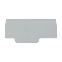 Allen-Bradley 1492-P End Plate Grey for Push-in Terminal 1492P4T