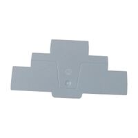 Allen-Bradley 1492-P End Plate Grey for Three Level Push-in Terminals