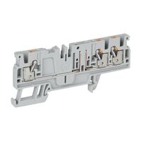 Allen-Bradley 1492-P Push-in Terminal 2.5mm 1 Level Plug-in Type 3 Connectors Grey