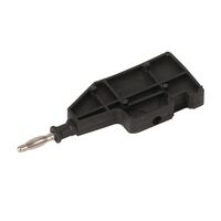 Allen-Bradley 1492-P Flexible Test Plug Accessory End Test Plug for 4mm Terminal Black