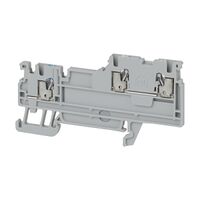 Allen-Bradley 1492-P Push-in Sensor Terminal 1.5mm 1 Level 2 Conductor Entries Grey