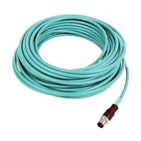 Allen-Bradley 1585 Shielded Ethernet Cable Hi Flex Pur 2 Pair Teal M12M to M12F 20M