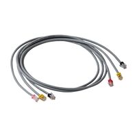 Socomec RJ12 x 3 CT to Meter Cable for Digiware and DIRIS A-xx 0.1m