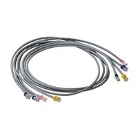 Socomec RJ12 x 4 CT to Meter Cable for Digiware and DIRIS A-xx Cable 0.5m