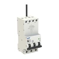 NHP DIN-T Residual Current Breaker RCBO 10kA 3 Pole and Neutral 50A D Curve 100mA Type A (Longbody)