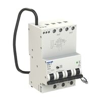 NHP DIN-T Residual Current Breaker RCBO 10kA 3 Pole and Switched Neutral 50A C Curve 30mA Type A