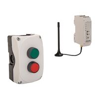 Steute Wireless Command Device 2 Pusbutton RT Type plus 4 Channel Receiver and Antenna